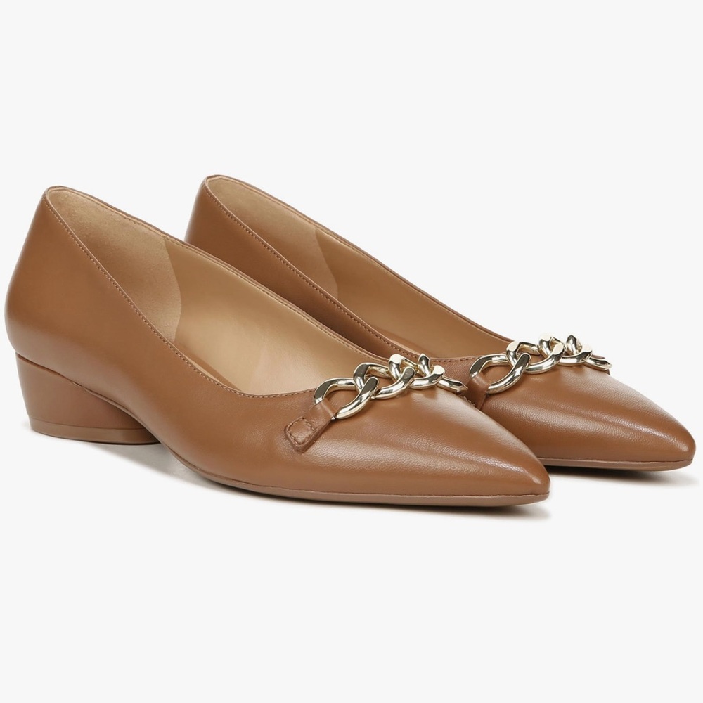 Naturalizer Tan Low Heel